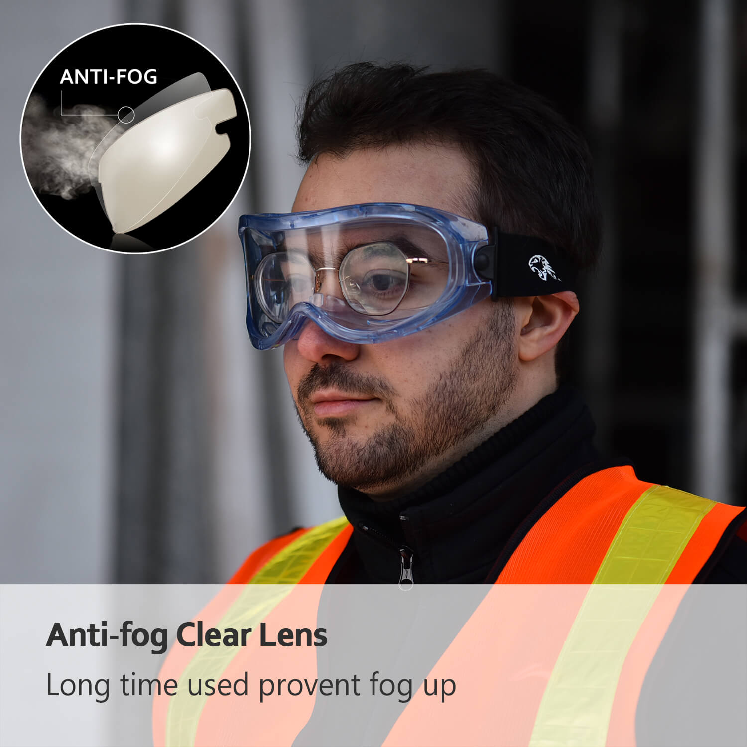 SG007-anti-fog safety goggles SG007-anti-fog safety goggles