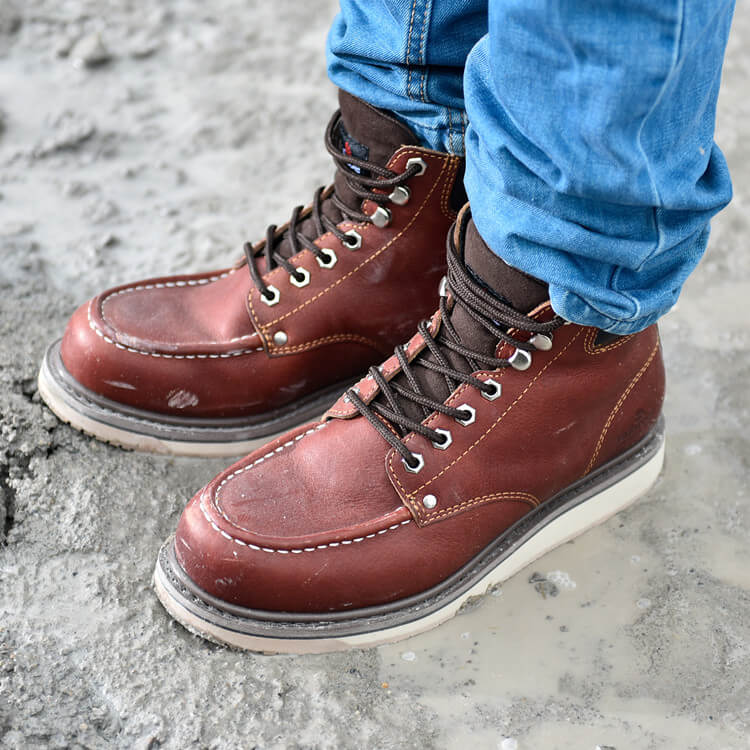 8076-work boots moc toe 8076-work boots moc toe