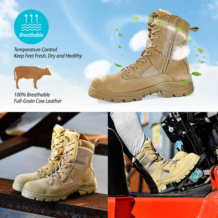 9438BG-cow suede leather breathable 9438BG-cow suede leather breathable