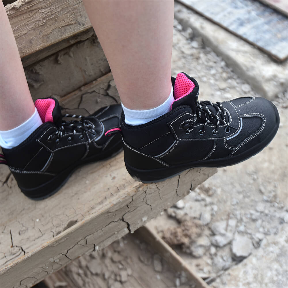 black work boots women