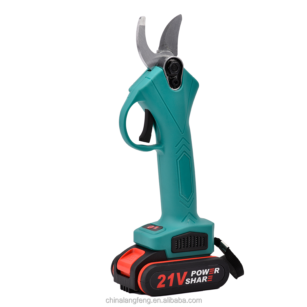 SAFEYEAR 45MM Cordless Pruners Scissor Cutter with Dual Battery Kit