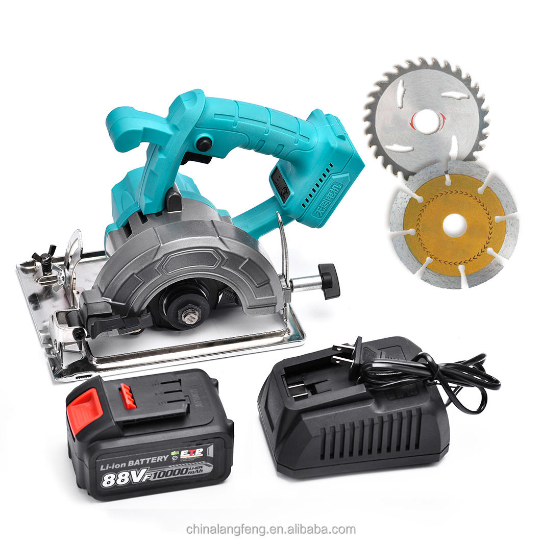 SAFEYEAR 21V Power Cordless Circular Saw with Dual Battery Kit