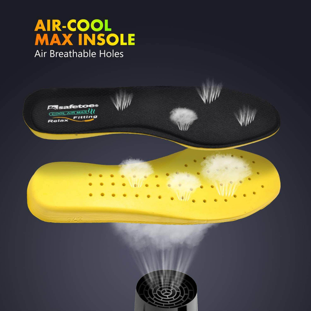 Safetoe Comfort Memory Foam Insoles for Men & Women