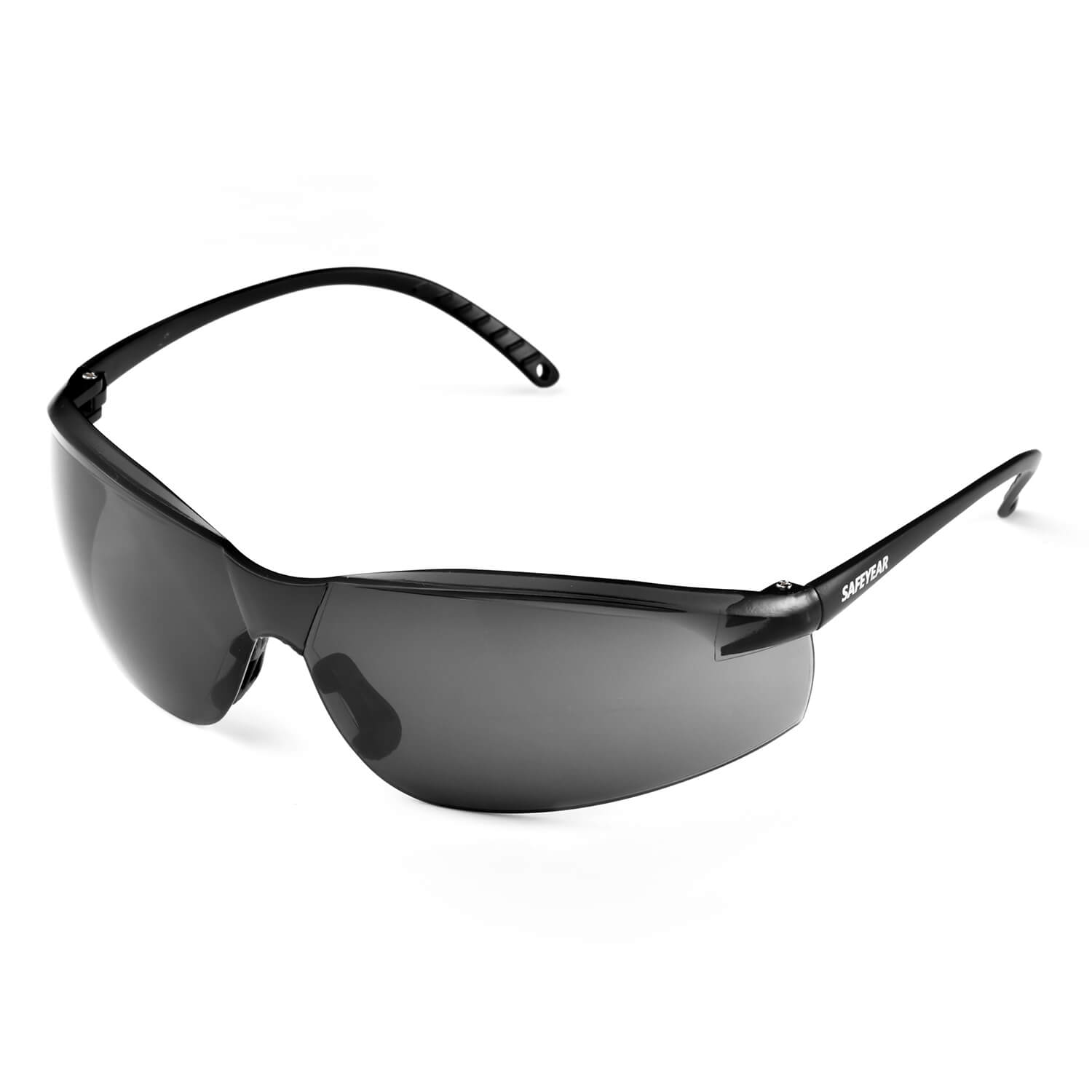 Safeyear Black Tinted Dark Lenses Safety Glasses for Men & Women