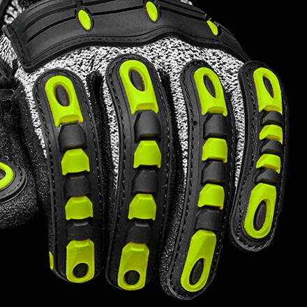 Safeyear Cut-Resistant Kevlar Mechanic Work Gloves for Men & Women
