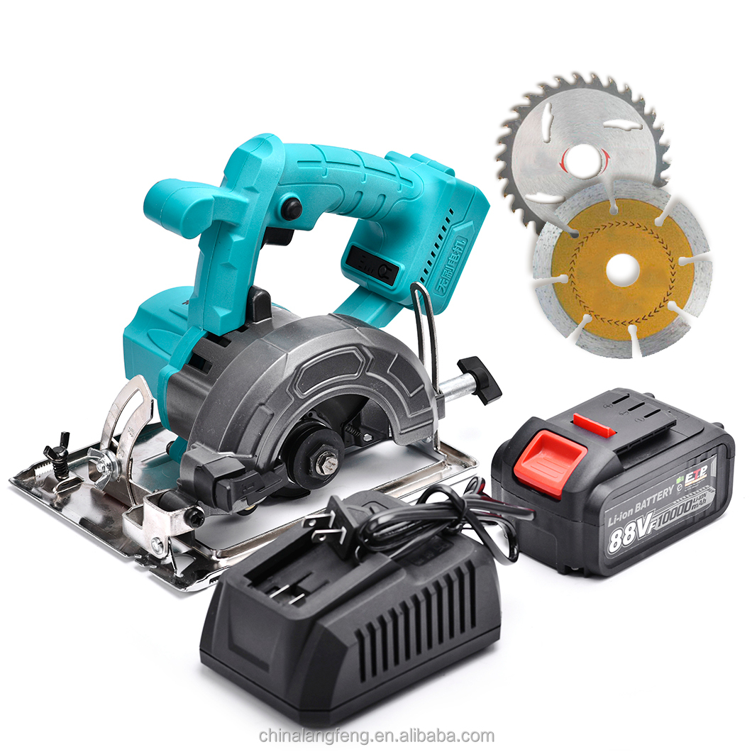 SAFEYEAR 21V Power Cordless Circular Saw with Dual Battery Kit