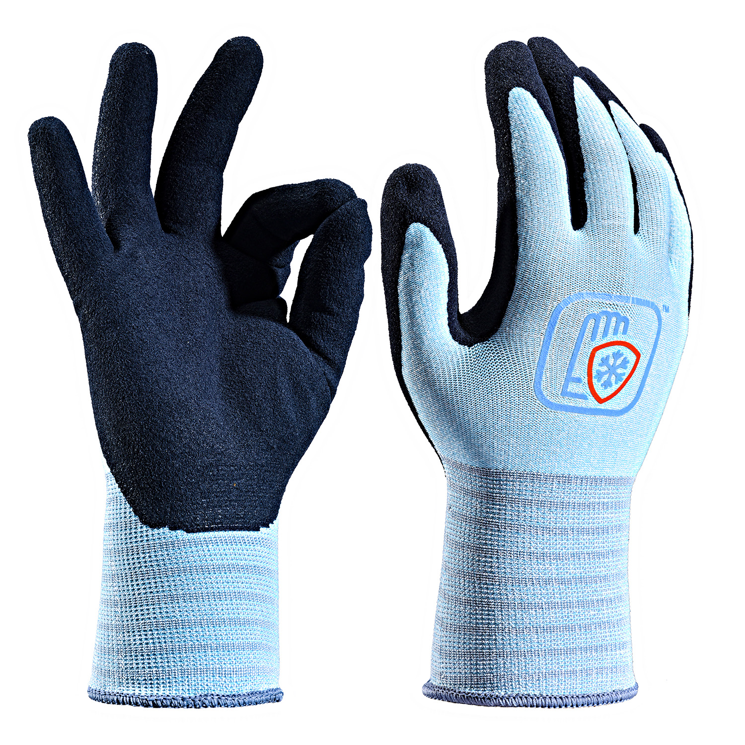 SAFEYEAR Safety Gloves Work Gloves With Natural Latex Coated